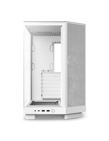 Caja Pc Nzxt H6 Flow , Cc-h61fw-01 (blanca, Vidrio Templado)