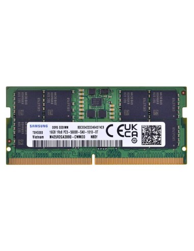 Memoria Samsung So-dimm Ddr5  16gb 1rx8 5600mhz Pc5-44800 M425r2ga3bb0-cwm