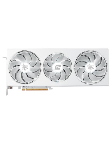 Tarjeta  Powercolor Hellhound Spectral Blanco Amd Radeon Rx 7800 Xt 16gb Gddr6