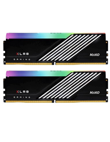 Memoria Ddr5 32gb 6400mhz Pny Epic-x Rgb Mako Rgb Cl40 1.4v Kit 2x16gb