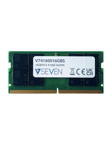 V7 V74160016gbs Memoria So-dimm 16 Gb 1 X 16 Gb Ddr5 5200 Mhz