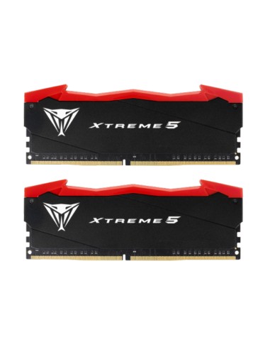 Memoria Patriot 48gb Ddr5 7600 (2x 24 Gb) Kit Dual Negro Viper Xtreme 5, Intel Xmp Pvx548g76c36k