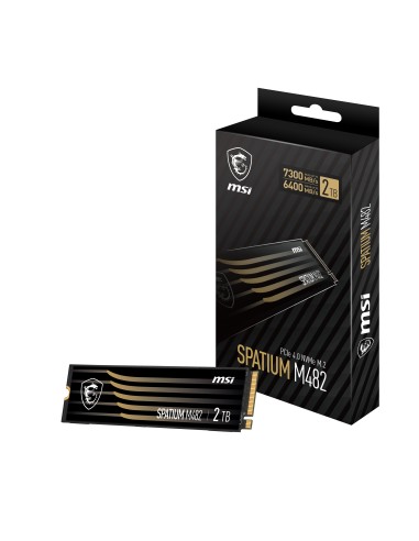 Msi Spatium M482 2tb Pcie 4.0 Nvme Ssd S78-440q730-p83