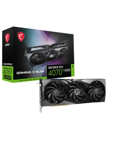 Msi Geforce Rtx 4070 Ti Super Gaming X Slim 16gb Gddr6x Dlss3 912-v513-611