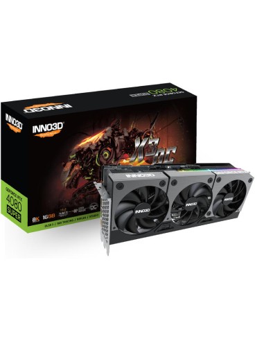 Tarjeta Inno3d Geforce Rtx 4080 Super X3 Oc Nvidia 16 Gb Gddr6x