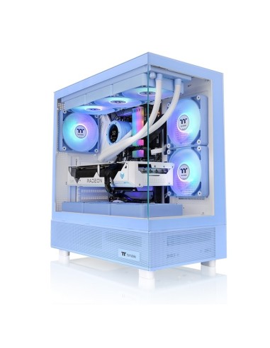 Caja Pc Thermaltake View 270 Tg Hydrangea Argb Atx 2xusb 3.2 Sin Fuente Azul