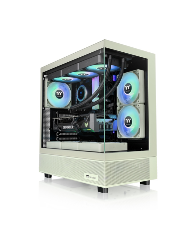 Caja Thermaltake View 270 Tg Argb Matcha Green Atx 2xusb 3.2 Sin Fuente Verde