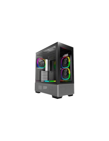 Caja Pc Montech Sky Two Gx  Vidrio Templado Skytwogxb Negra