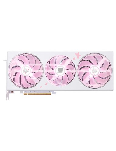 Powercolor Amd Radeon Rx 7800 Xt Hellhound Sakura 16gb Gddr6  Rx7800xt 16g-l/oc/sakura