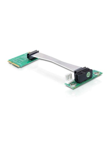 Delock 41370 Tarjeta Elevadora Mini Pci Express   Pci Express X1 Inserción Izquierda