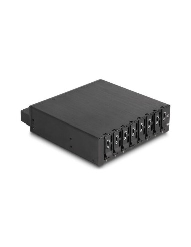 Delock 47129 Rack Móvil De 5.25" Para 8 X Ssd M.2 Nvme Con Conector Sas Sff-8654 Delgado