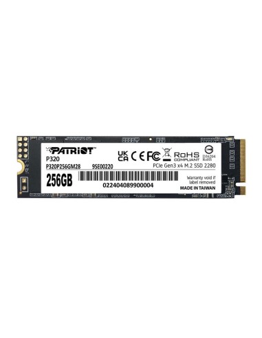 Ssd Patriot Viper P320 M.2 Pci-ex4 Nvme 256gb 2.2gb/s