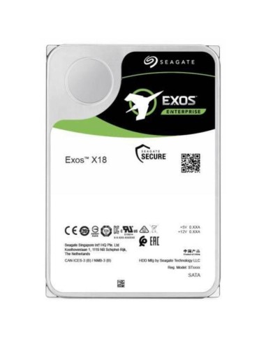 Seagate Exos X18 St16000nm004j 16000gb 88,9mm 24/7 512e Sas - Reacondicionado