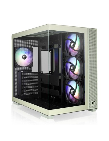 Caja Pc Thermaltake View 380 Tg Argb Verde Claro, Vidrio Templado X 2 Ca-1z2-00mewn-00