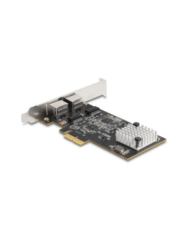 Delock Pci Express X2 Tarjeta A 2 X Rj45 5 Gigabit Lan Rtl8126