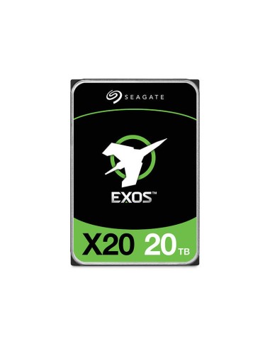 Seagate Exos X20 Disco Duro 20 Tb 7200 Rpm 3.5" Serial Ata Iii St20000nm000d