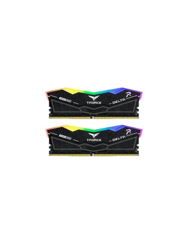 Memoria  Team Group 32 Gb Ddr5 6400 2x 16 Gb , Ff3d532g6400hc32adc01, Delta Rgb, Intel Xmp, Amd Expo Ff3d532g6400hc32adc01 Ne...