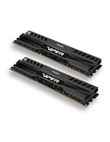 Memoria Ram Patriot Viper Ddr3 1600 8gb C9 3 K2 2x4gb, Black, 1.5v