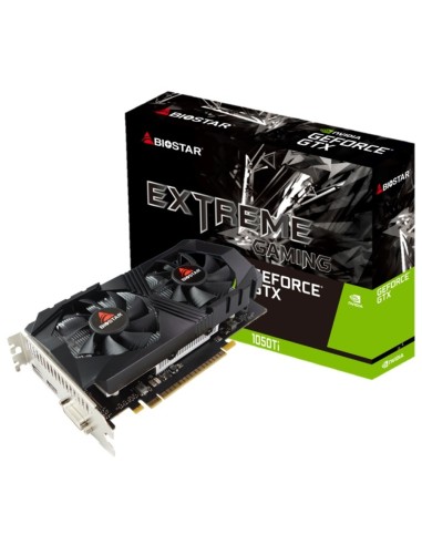 Vga Biostar Geforce Gtx1050ti 4gb Gddr5 1291 Mhz Pci 3.0 Hdmi Displayport Dvi