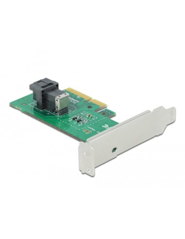 Delock Tarjeta Pci Express X4 A 1 X Interna Nvme Sff-8643 - Factor De Forma De Perfil Bajo