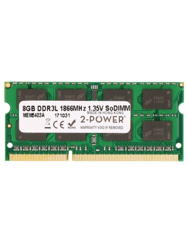 2-power Memoria Sodimm 8gb Pc3-14900 1866mhz 1.35v Sodimm Mem5403a