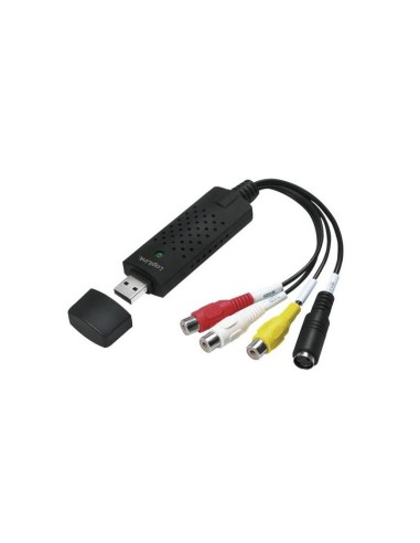 Adaptador Usb Capturador De Audio/video Logilink Negro