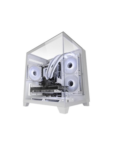 Caja Semitorre Atx Mc-3cm Blanco Mars Gaming Bahías Int:2x3'5,2x2'5/ 1xusb3.0/2xusb2.0/ Audio In/out/ Sistema De Gestión ...