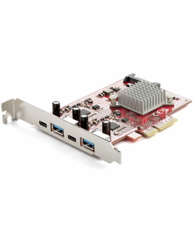 Startech Tarjeta Pcie 4 Puertos Usb 3.1 Usbc Usba