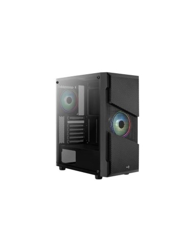 Caja Pc Aerocool Pgs Menace Saturn Rgb-g-bk-v1 Black Mid Tower Pc Case