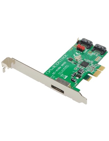 Tarjeta Pci Dawicontrol Pci-e Dc-610e Raid 2 Canales Sata 6g Blis