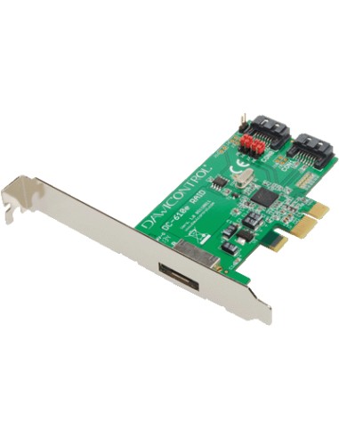 Tarjeta Pci Dawicontrol Pci-e Dc-610e Raid 2 Canales Sata3 6g Es