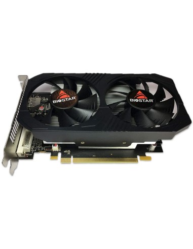 Vga Biostar Radeon Rx560 Dual Cooling 4gb Ddr5 1175mhz Pci 3.0 Dvi Hdmi Displayport