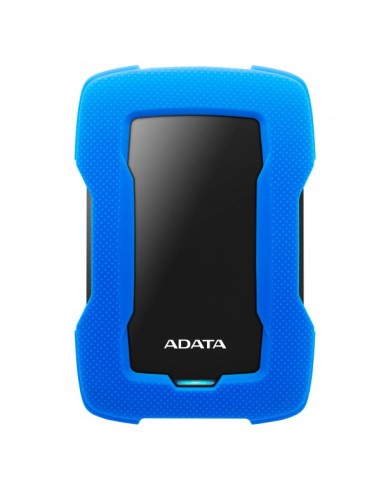 Disco Externo Hdd Adata 2.5" 1tb Hd330 Azul Usb3.2 Gen1 Carcasa Silicona