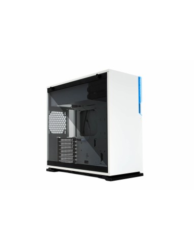 Caja Pc In Win Torre Atx 101c Blanco Usb 3.1 Tipo C Y Rgb/lateral Cristal Templado 3mm 1aciaa--000040