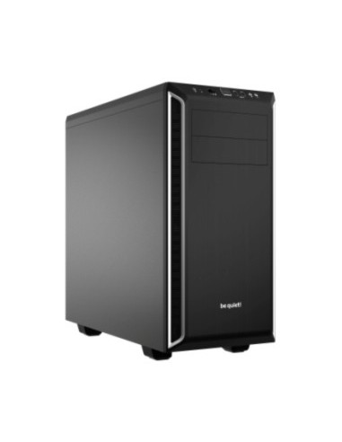 Caja Pc Be Quiet! Torre Atx Pure Base 600 Black/silver 2 Ventiladores/insonorizada Bg022