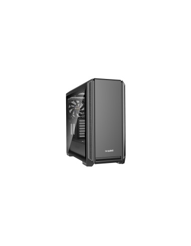 Caja Pc Be Quiet! Torre E-atx Silent Base 601 Window Silve 2 Ventiladores/insonorizada/cristal Templado Bgw27