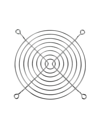 Arctic - Rejilla Externa De Protección Para Ventilador De Ordenador, Estructura De Acero Cromado, Compatible Con Ventiladore...