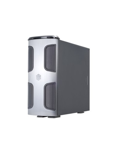 Caja Pc Silverstone Kl03s-w Silver Con Ventana