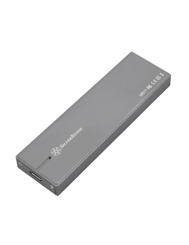 Silverstone Ms11 M.2 Caja Externa Para Unidad De Estado Sólido (ssd) Carbón Vegetal