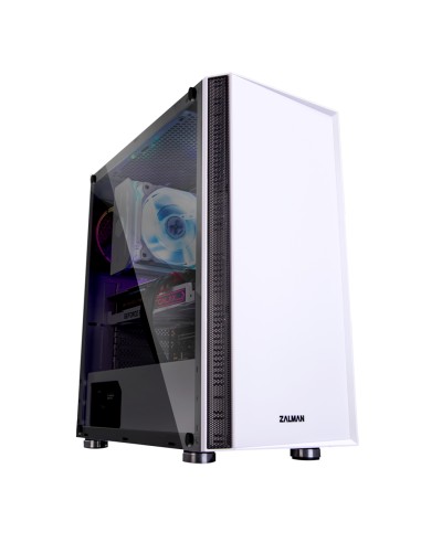 Caja Pc Zalman R2 Blanco - Sin Fuente De Alimentación - Torre Mediana - Formato E-atx