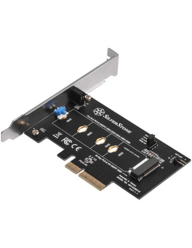 Silverstone Sst-ecm21-e - Tarjeta De Expansión Pci-e Pci-e X4 M.2 (ngff), Diseño Sin Tornillos, Pci-e Gen. 4 71151