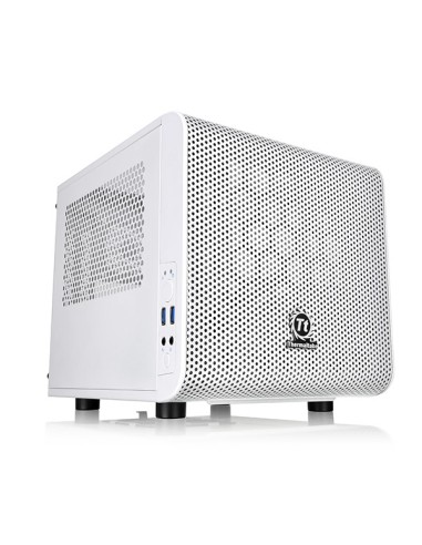 Caja Pc Thermaltake Minitorre Mini Itx Core V1 Blanco Ca-1b8-00s6wn-01