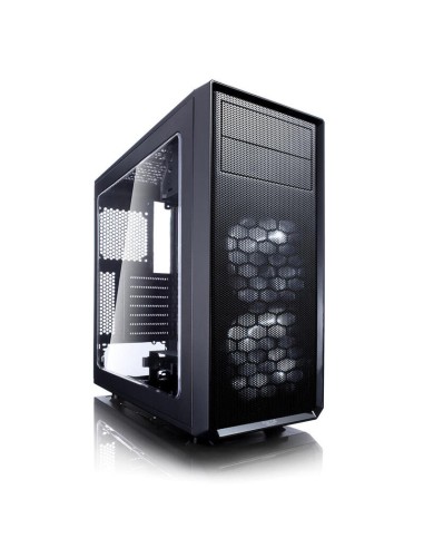 Caja Pc Fractal Design Focus G Black Ventana Atx Fractal Design Focus G, Midi-tower, Pc, Atx,itx,micro-atx, Negro, Blanco, Ve...