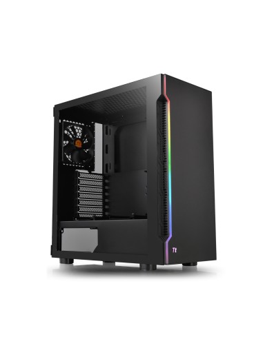 Caja Pc Thermaltake H200 Tg Rgb Midi Tower Negro