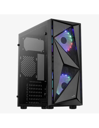 Caja Pc Aerocool Glider Tg Ventana Lateral Microatx/atx/miniitx