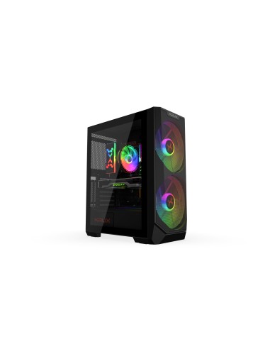 Caja Pc Gaming Krux Vortex Atx Ventana Lateral