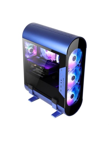 Caja Pc Abkoncore Gaming Aluminium 300m Blue