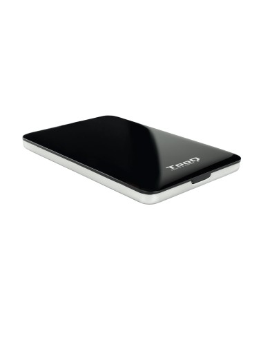 Tooq Carcasa Externa Hdd/sdd 2.5" Hasta 7,0mm Sata Usb 3.0/3.1 Gen 1 - Ultraplana - Negro