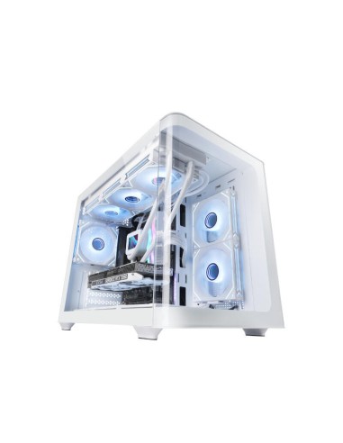 Caja Minitorre Microatx Mc-fusionm Blanco Mars Gaming Bahías Int.:2x3'5, 3x2'5/ 1xusb3.0/ 2xusb2.0/ Audio In/out