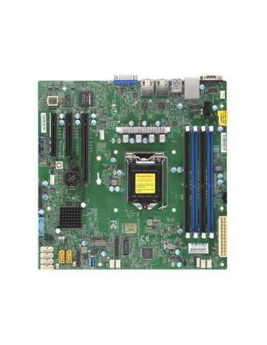 Placa Base Supermicro Servidor Mbd-x11scl-f-b (lga 1151  4x Ddr4 Udimm  Micro Atx)